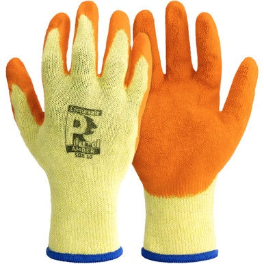 Predator by Ron Coloursafe Pred Amber Gloves (Large) (Pack of 10)