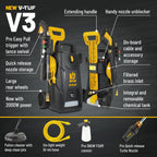 V-TUF V3 X2 Pressure Washer Infographic