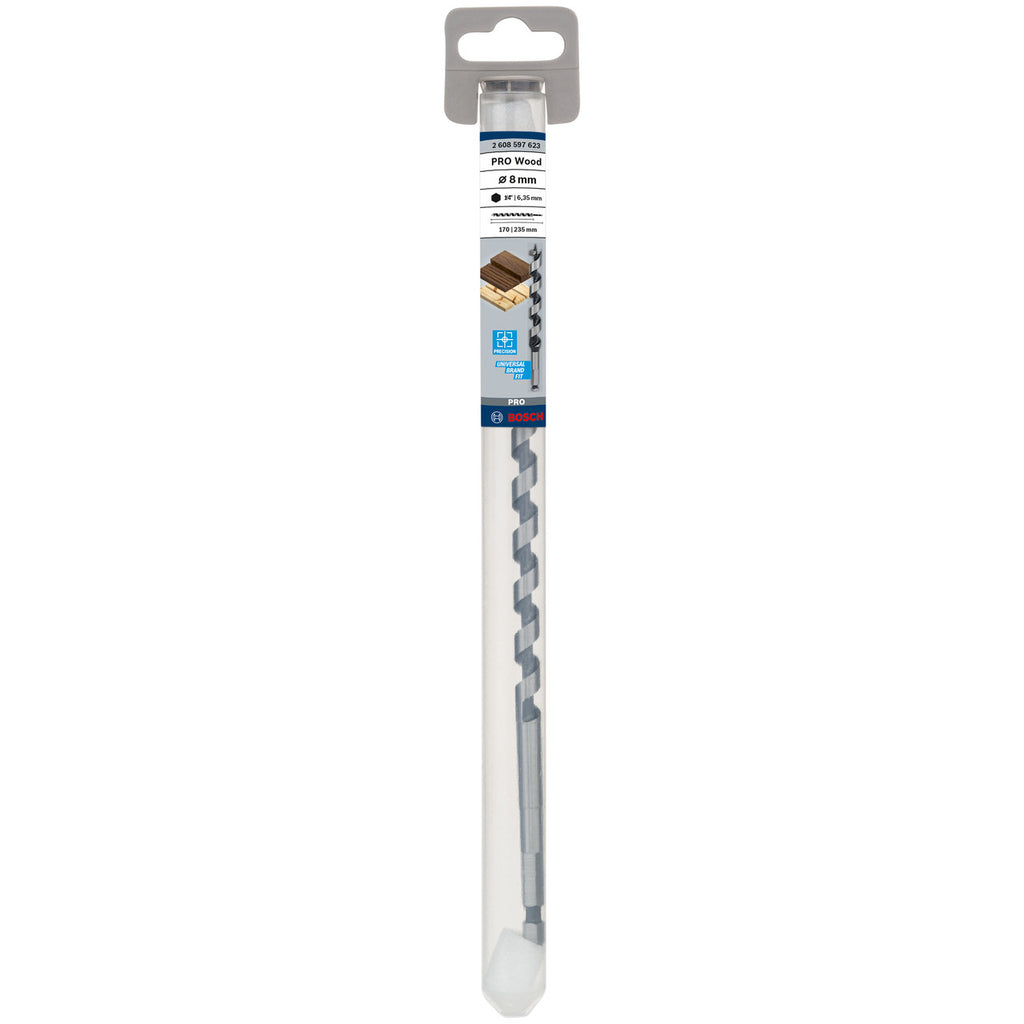 Bosch 2608597623 PRO Wood Auger Drill Bit Packaging