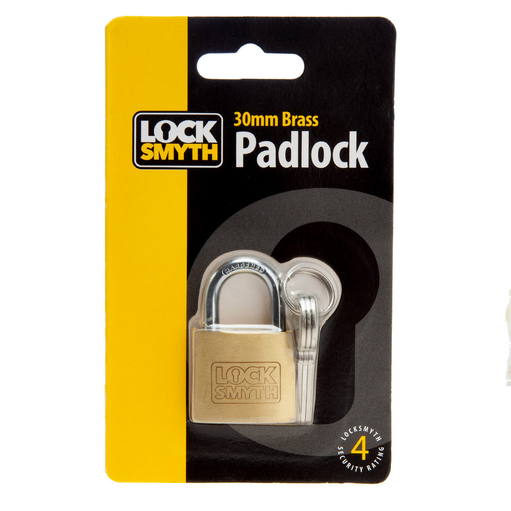 Locksmyth L2200010 Brass Padlock in Packaging
