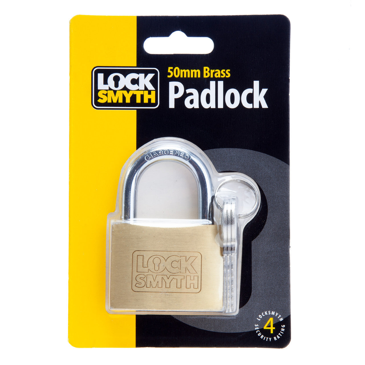 Locksmyth L2200013 Brass Padlock in Packaging