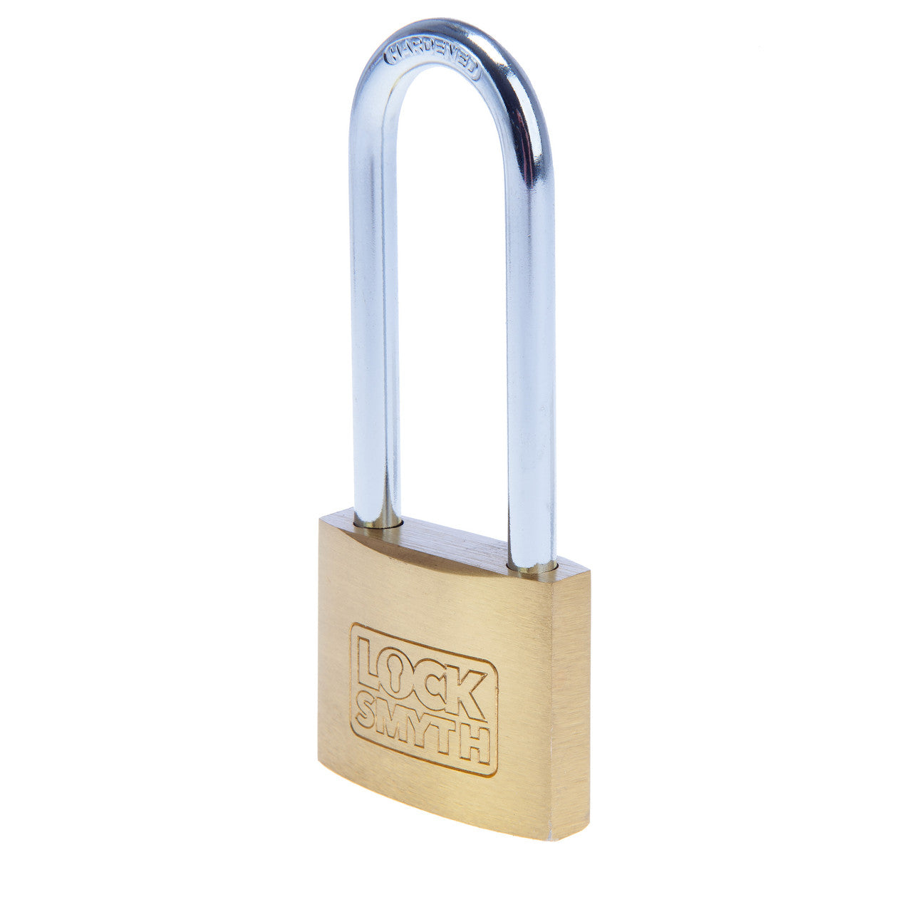 Locksmyth L2200014 Long Shackle Brass Padlock