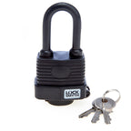 Locksmyth L2200018 Long Shackle Weatherproof Padlock with Keys