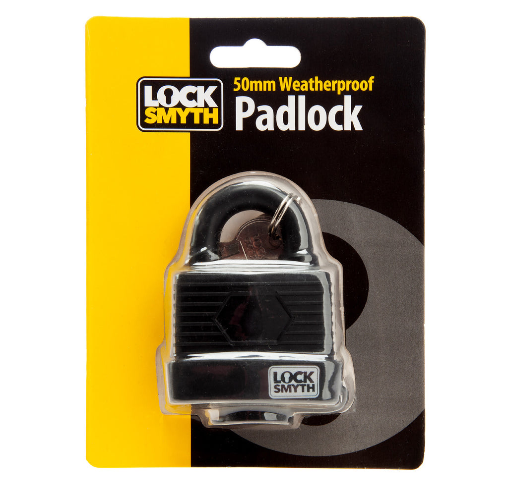 Locksmyth L2200019 Weatherproof Padlock in Packaging