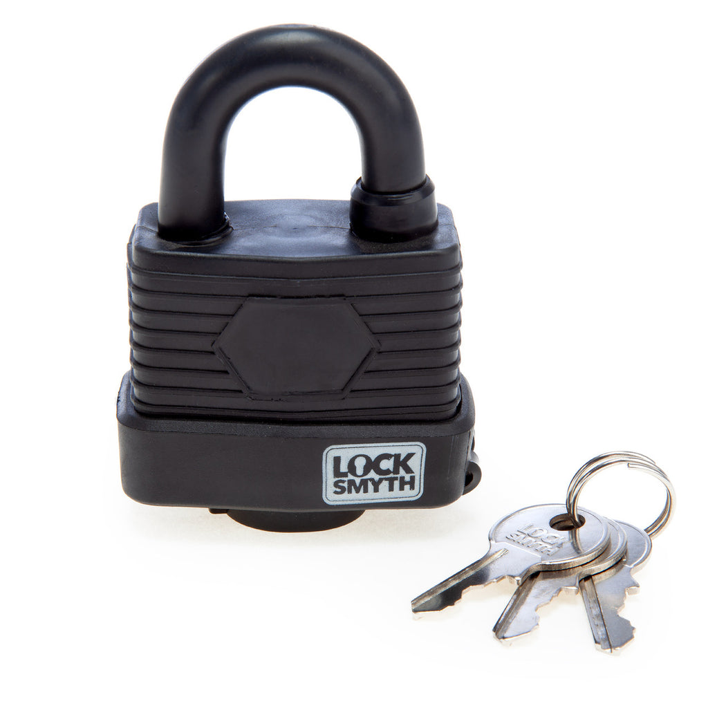 Locksmyth L2200019 Weatherproof Padlock with Keys