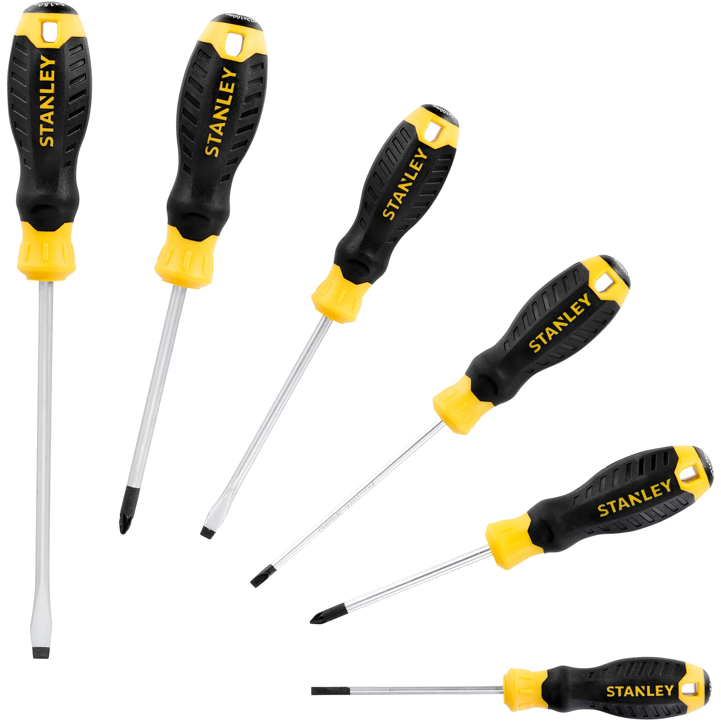 Stanley STHT16172-0 CUSHION GRIP Screwdriver Set (6 Piece)