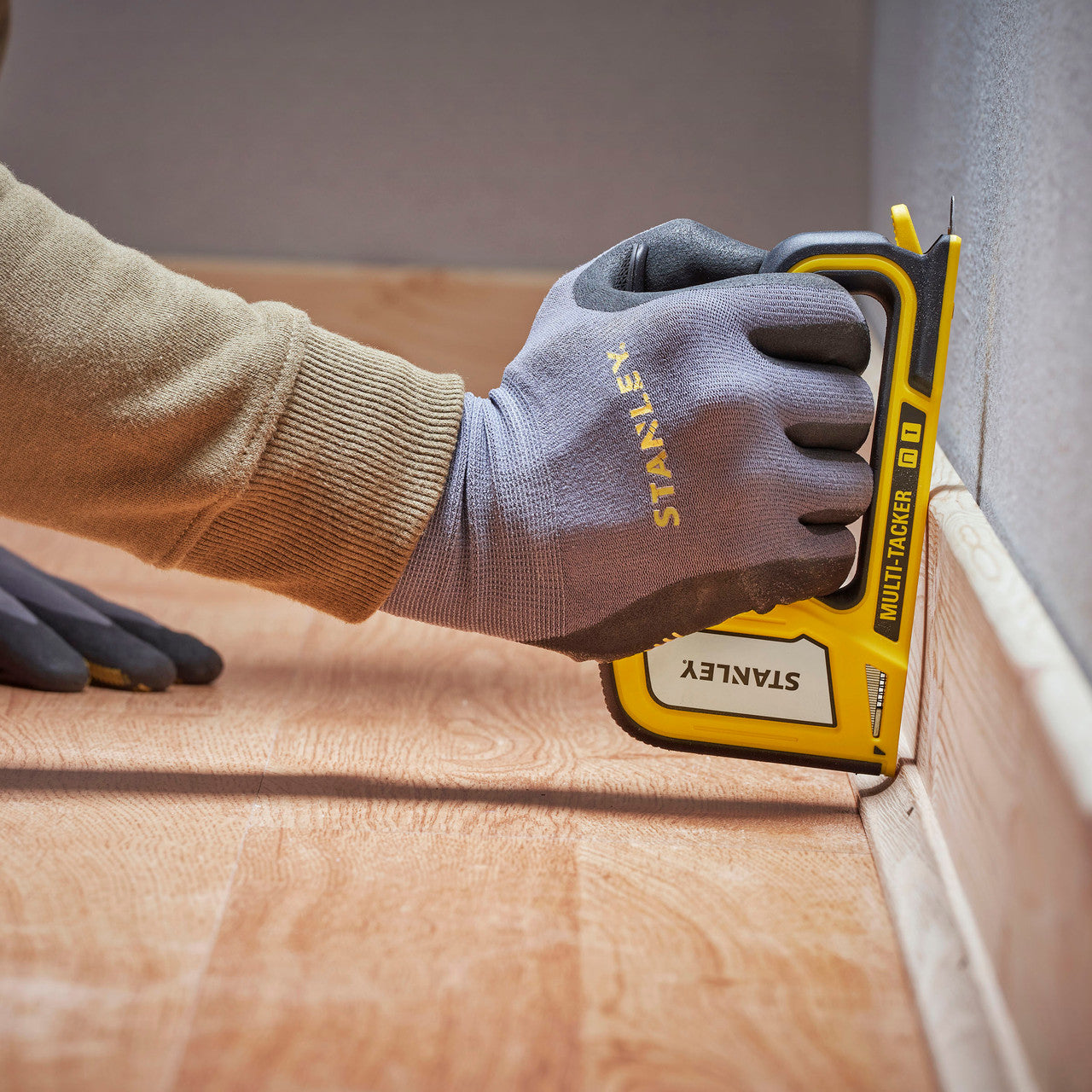 Stanley STHT70440-0 2-in-1 Multi-Tacker In Use