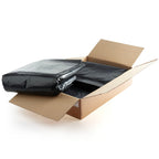 Punchin Black Wheelie Bin Liners 240L