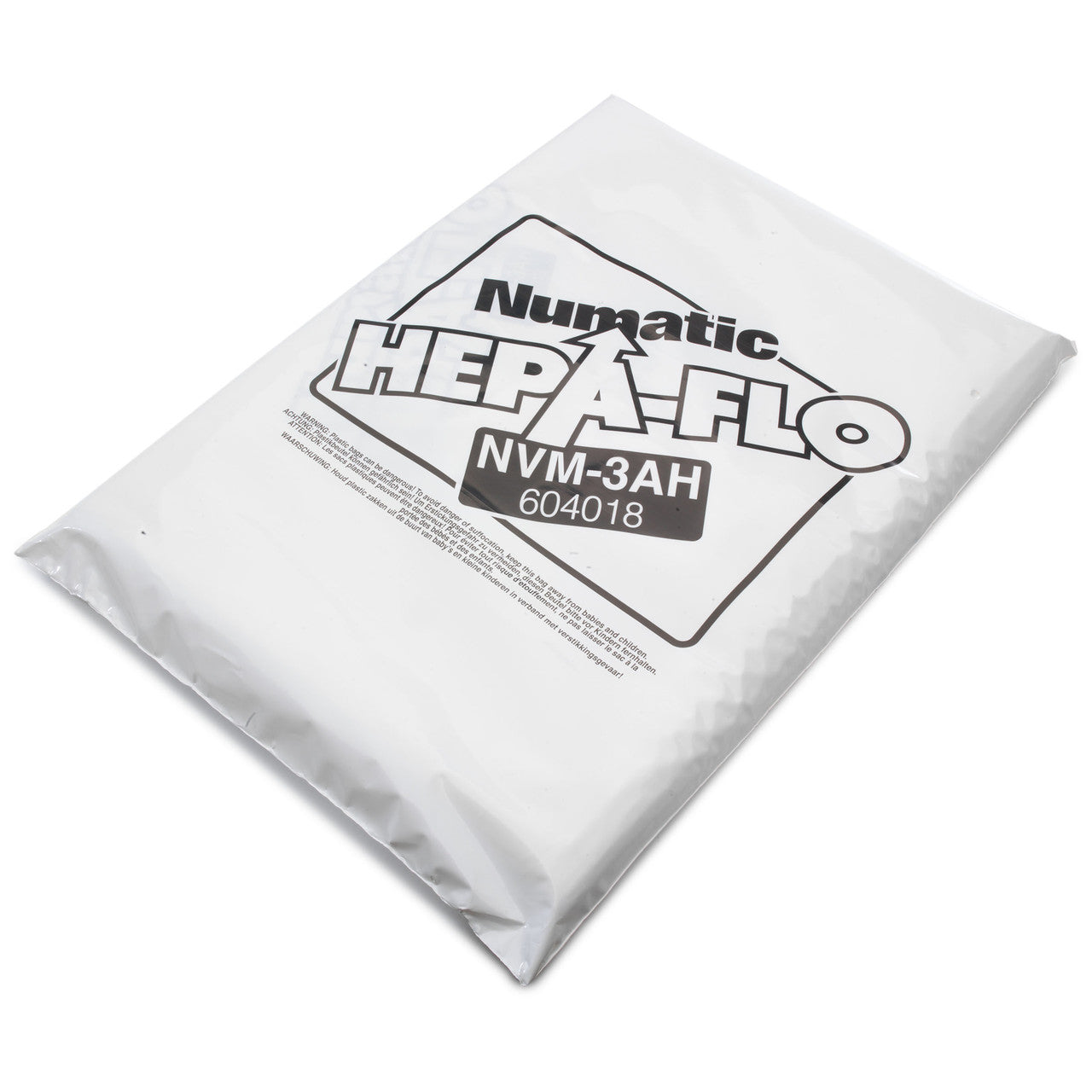 Numatic 604018 NVM-3AH HepaFlo Filter Bags in Packaging
