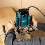 Makita RP2303FC/1 Router In Use