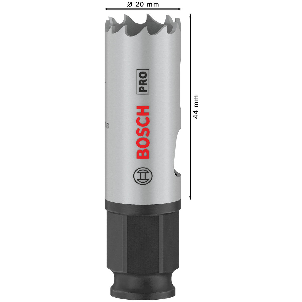 Bosch 2608594368 PRO Multi-Material PC Plus Hole Saw Dimensions