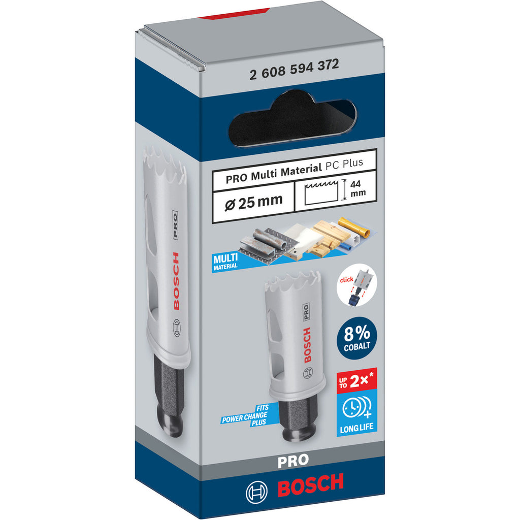 Bosch 2608594372 PRO Multi-Material PC Plus Hole Saw in Packaging
