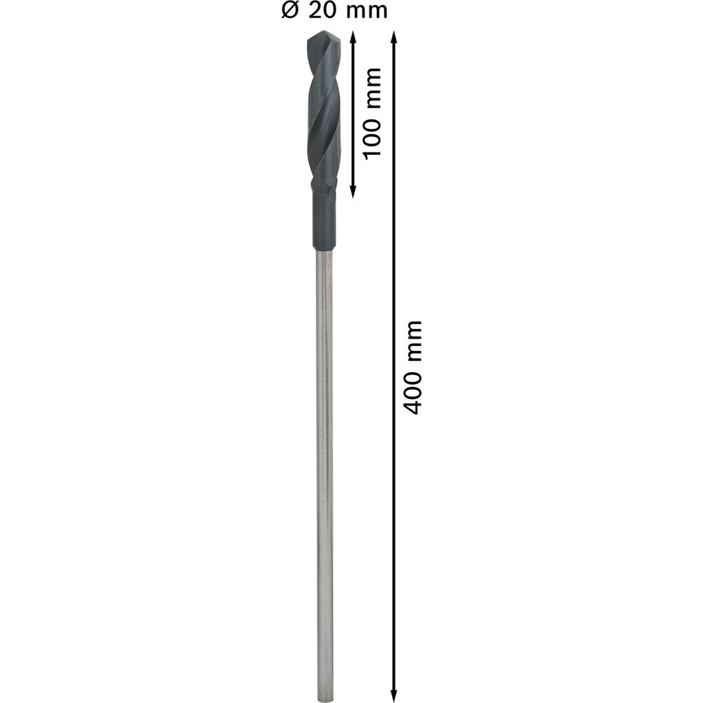 Bosch 2608596341 PRO Wood HSS Installation Drill Bit Dimensions