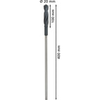 Bosch 2608596341 PRO Wood HSS Installation Drill Bit Dimensions