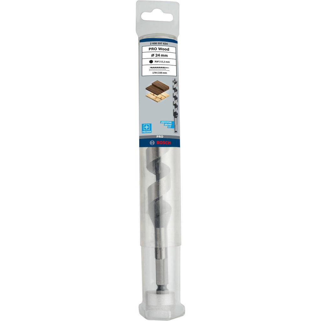 Bosch 2608597634 PRO Wood Auger Drill Bit in Packaging