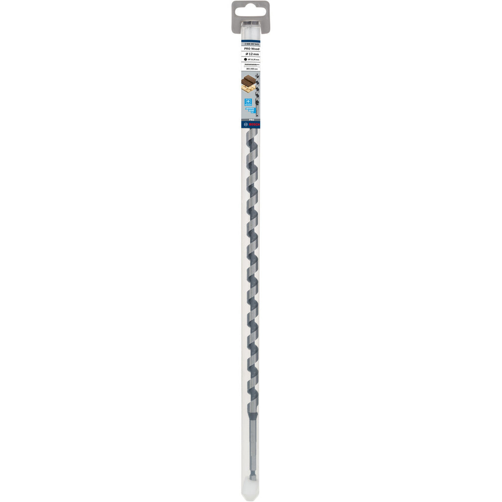 Bosch 2608597642 PRO Wood Auger Drill Bit in Packaging