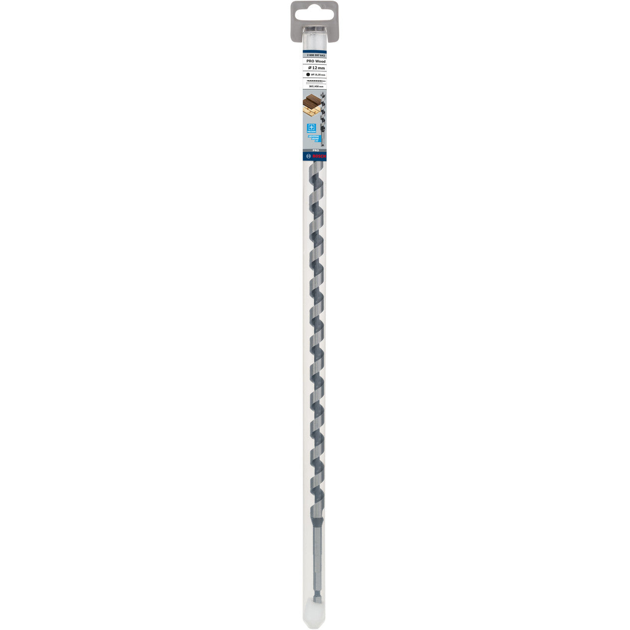 Bosch 2608597642 PRO Wood Auger Drill Bit in Packaging