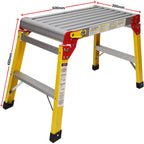 Excel 6491 Fibreglass Folding Platform Workbench Dimensions