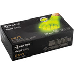 Mercator Ideall Grip Green Nitrile Gloves in Packaging