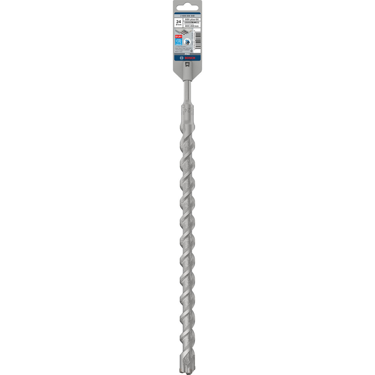Bosch 2608836648 PRO SDS plus-5X Hammer Drill Bit in Packaging