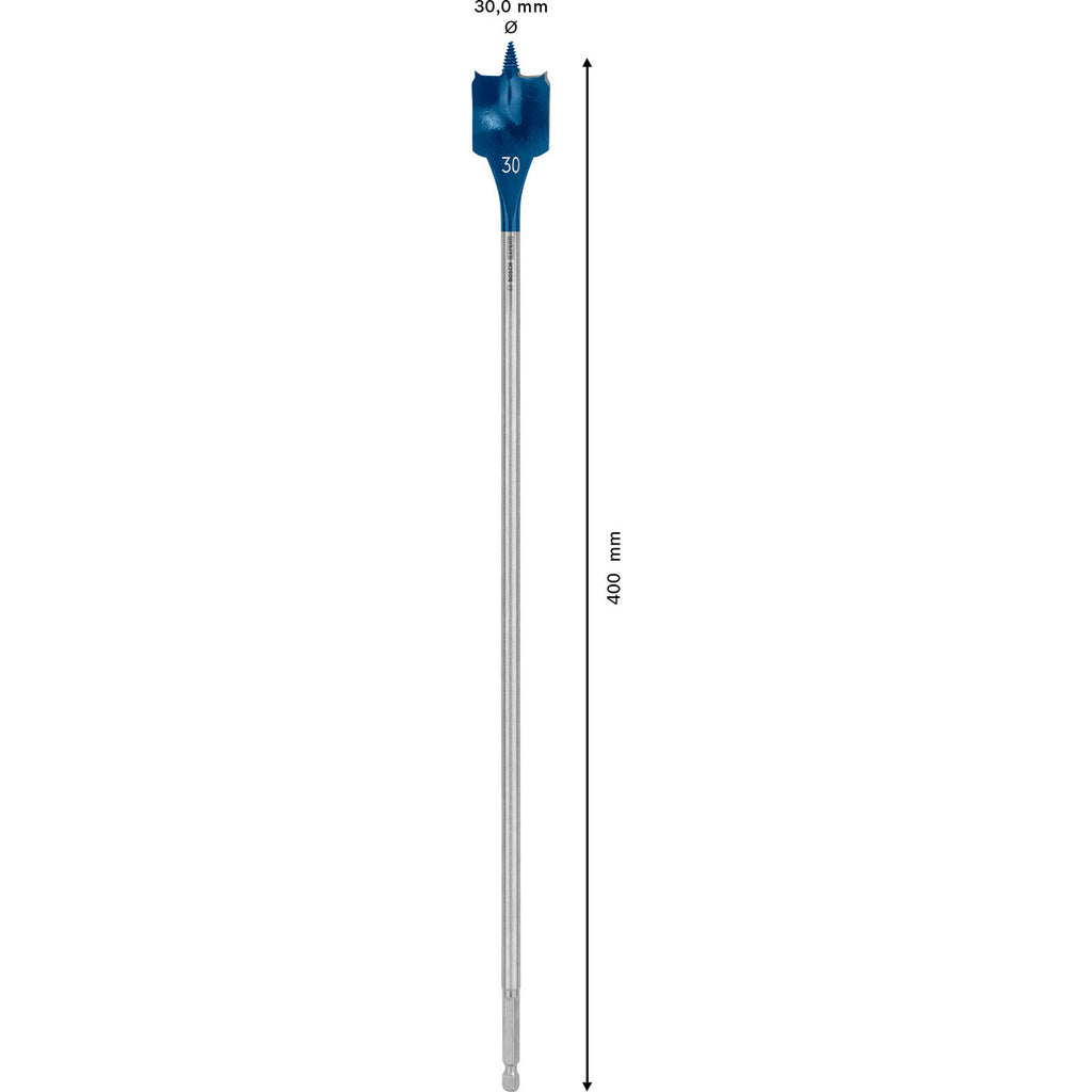Bosch 2608900353 EXPERT Self Cut Speed Spade Drill Bit Dimensions