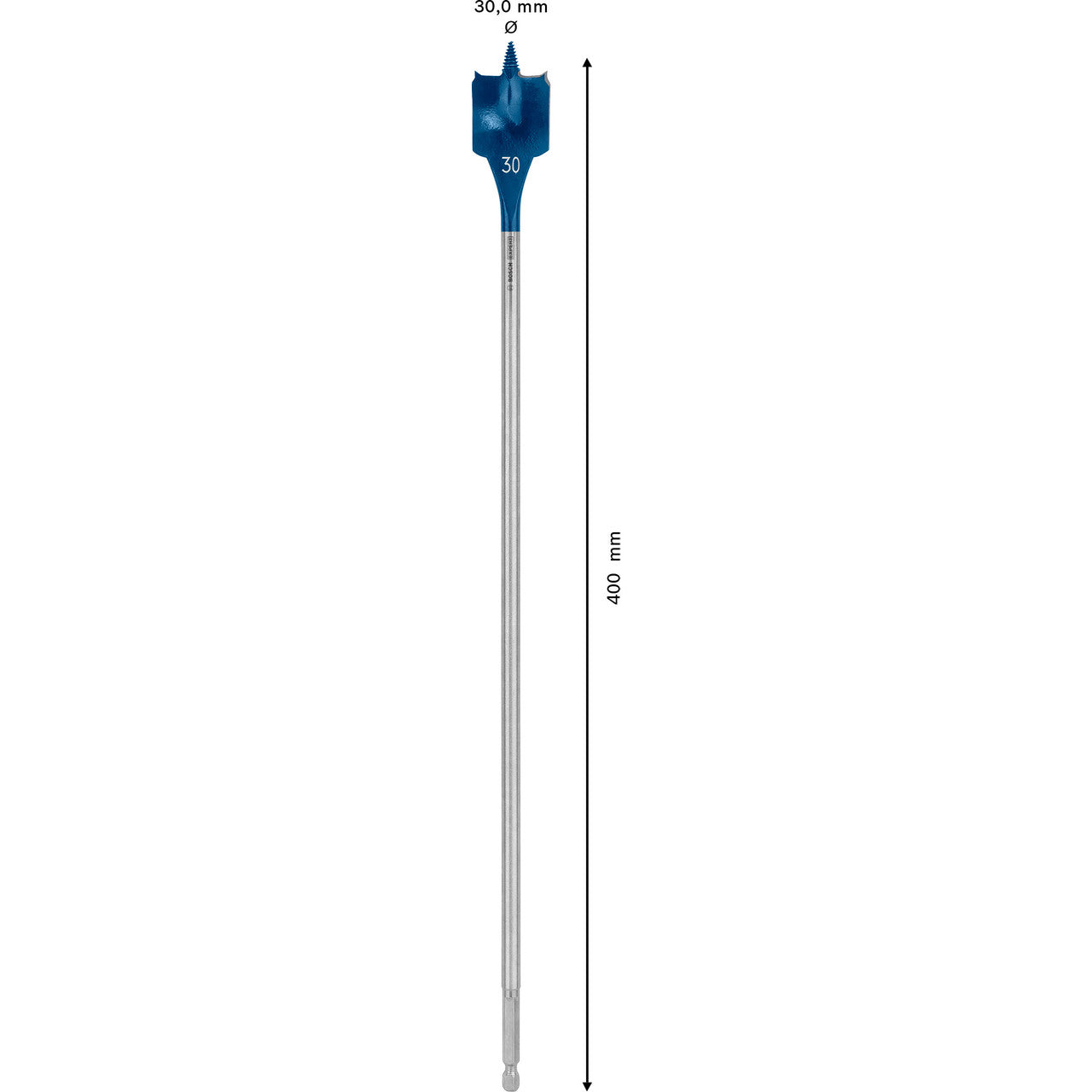 Bosch 2608900353 EXPERT Self Cut Speed Spade Drill Bit Dimensions