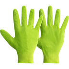 Mercator Ideall Grip Green Nitrile Gloves