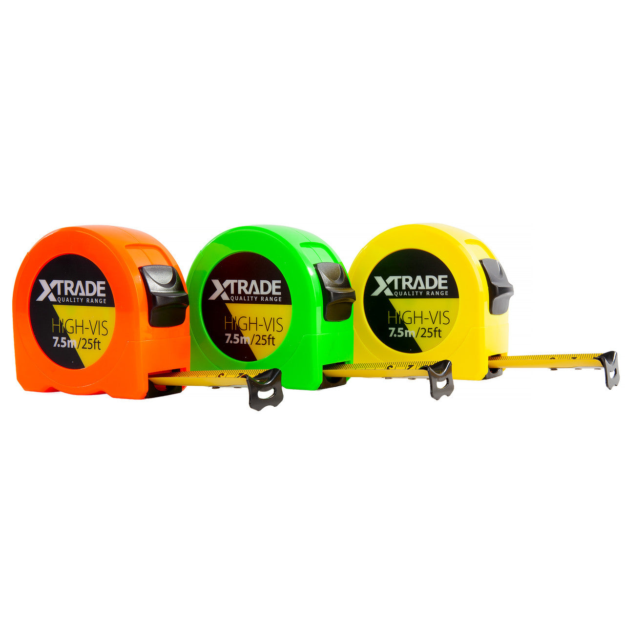 XTrade X0900293 High-Visibility Tape Measures