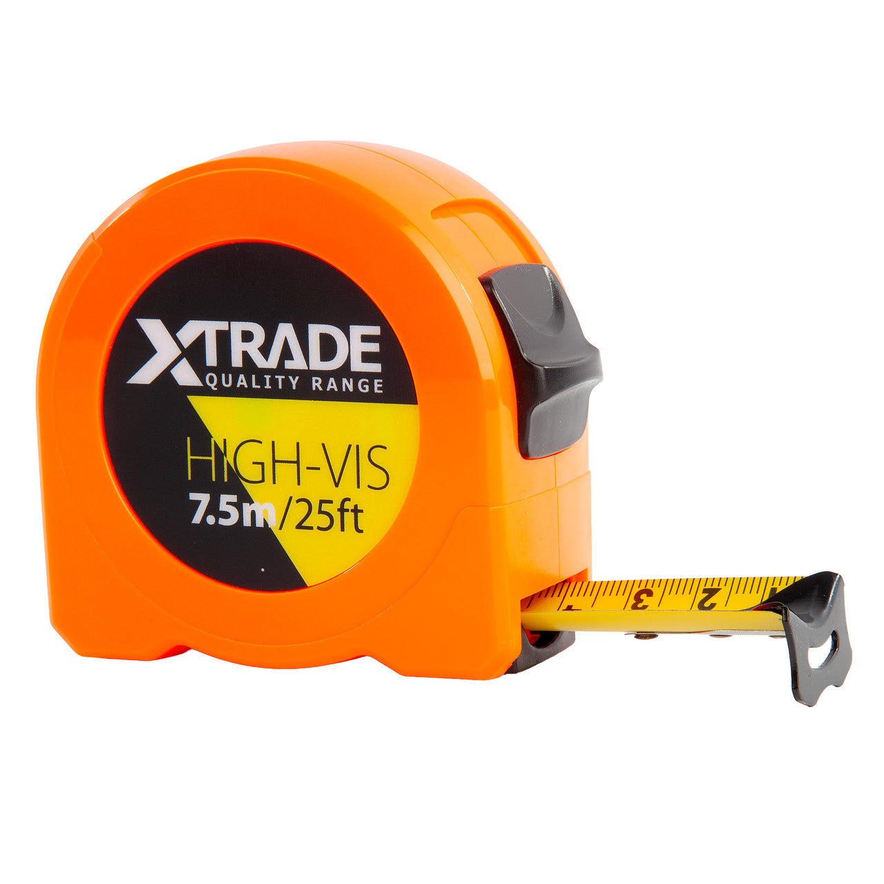 XTrade X0900293 High-Visibility Orange Tape Measure