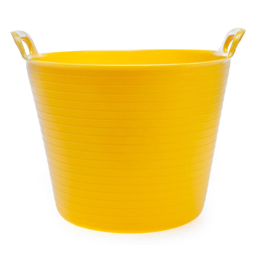 XTrade X0900250 Yellow Recycled Plastic Flexi-Tub 25L