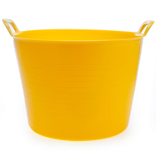 XTrade X0900251 Yellow Recycled Plastic Flexi-Tub 42L