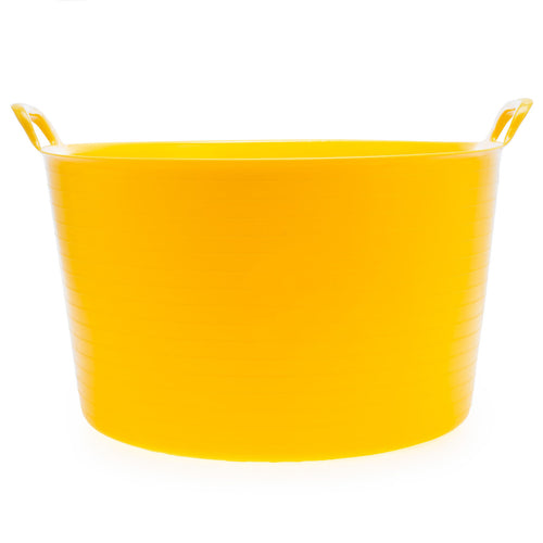 XTrade X0900252 Yellow Recycled Plastic Flexi-Tub 56L