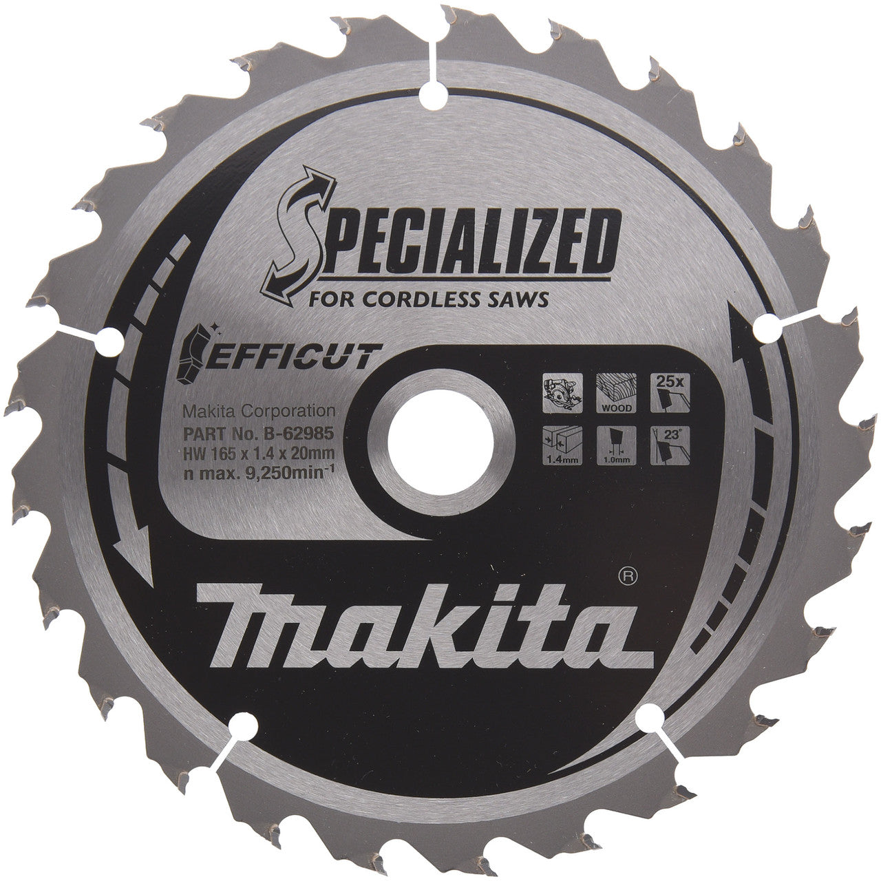 Makita B-62985 Efficut Circular Saw Blade for Wood