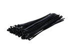 XTrade T0700005 Black Cable Ties 370MM x 7.6MM (100 Pack)