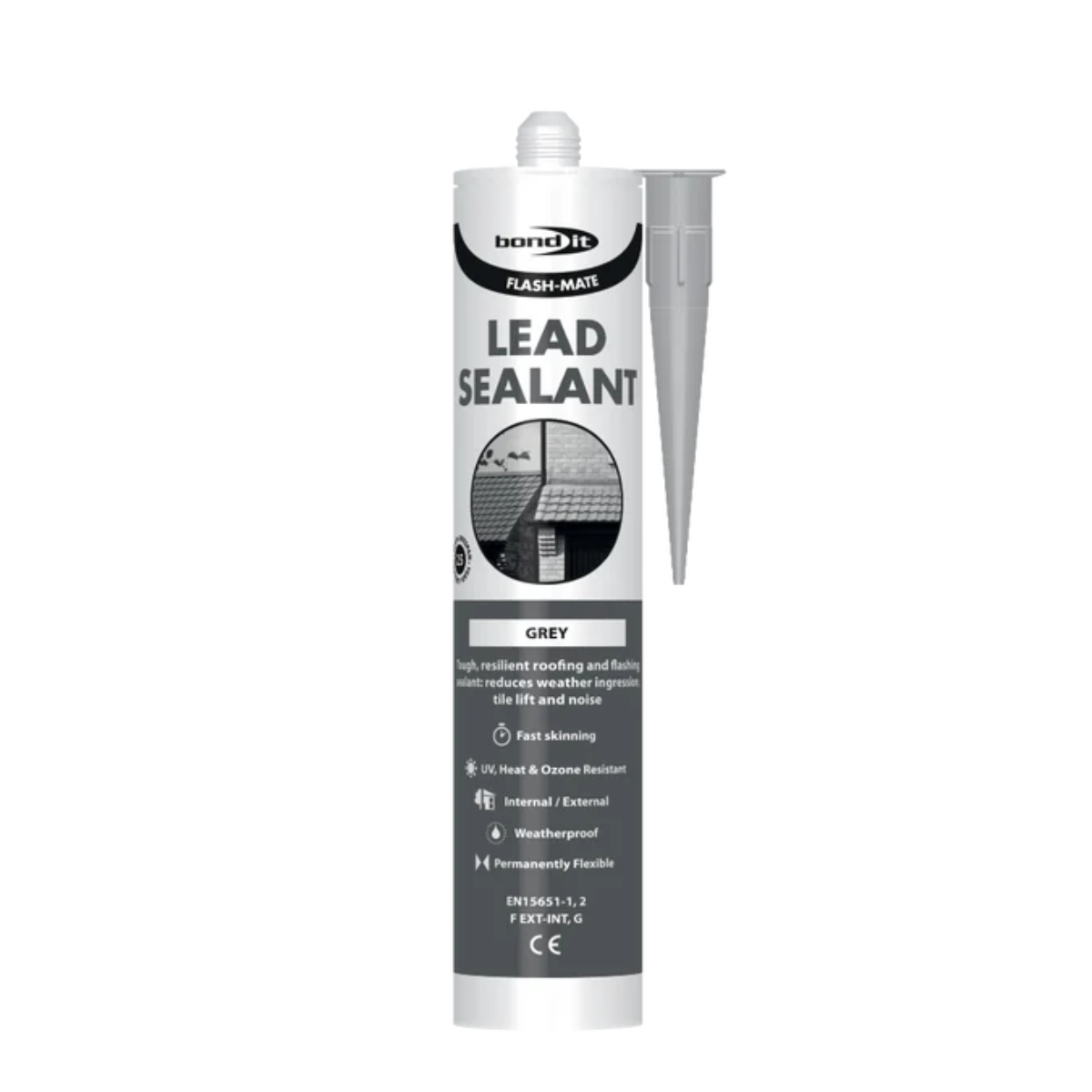 Bond It FLASH-MATE Low Modulus Lead Silicone 285ml (Grey) ‒ Box of 25
