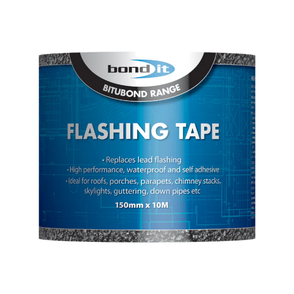 Bond It High Performance Self-Adhesive Flashing Tape 150mm x 10m (Grey) - Box of 4