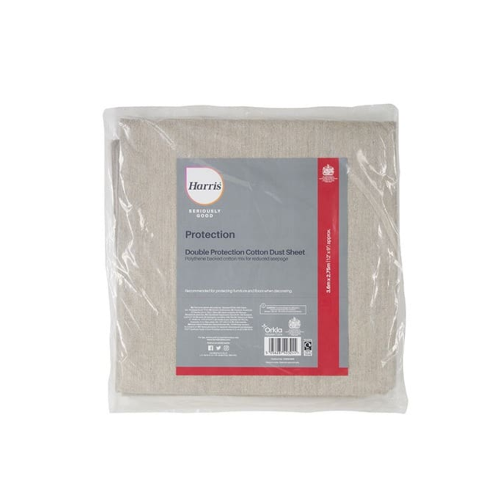 Harris Seriously Good Cotton Dust Sheet 3.6m × 2.75m