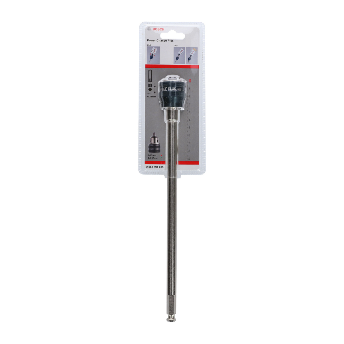 Bosch 2608594263 Power Change Plus Extension Bar 7/16″ (11 mm) x 300 mm