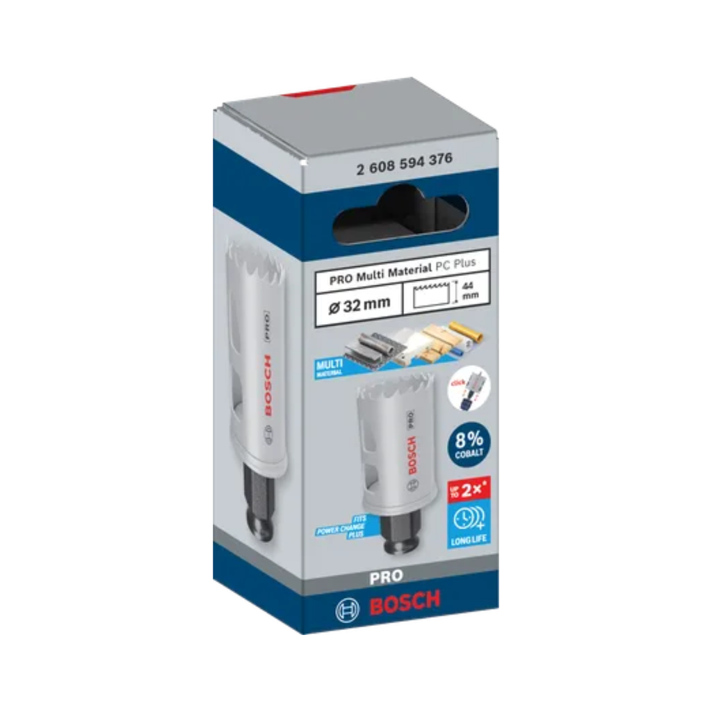Bosch 2608594376 PRO Multi Material Power Change Plus Hole Saw 32mm
