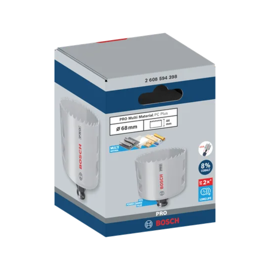 Bosch 2608594398 PRO Multi Material Power Change Plus Hole Saw 68mm