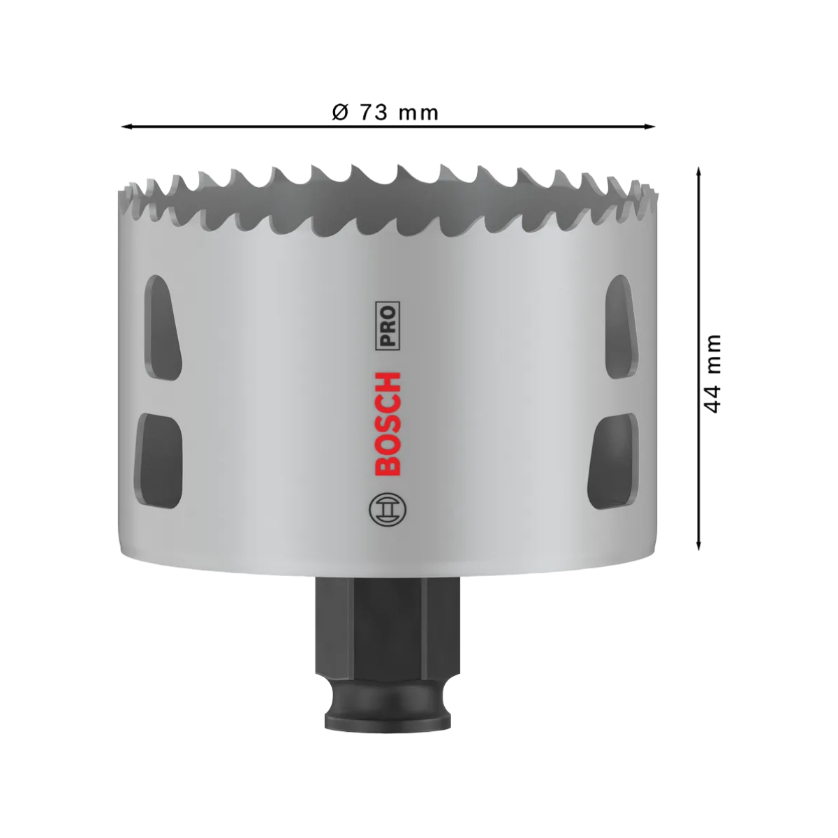 Bosch 2608594401 PRO Multi Material Power Change Plus Hole Saw 73mm