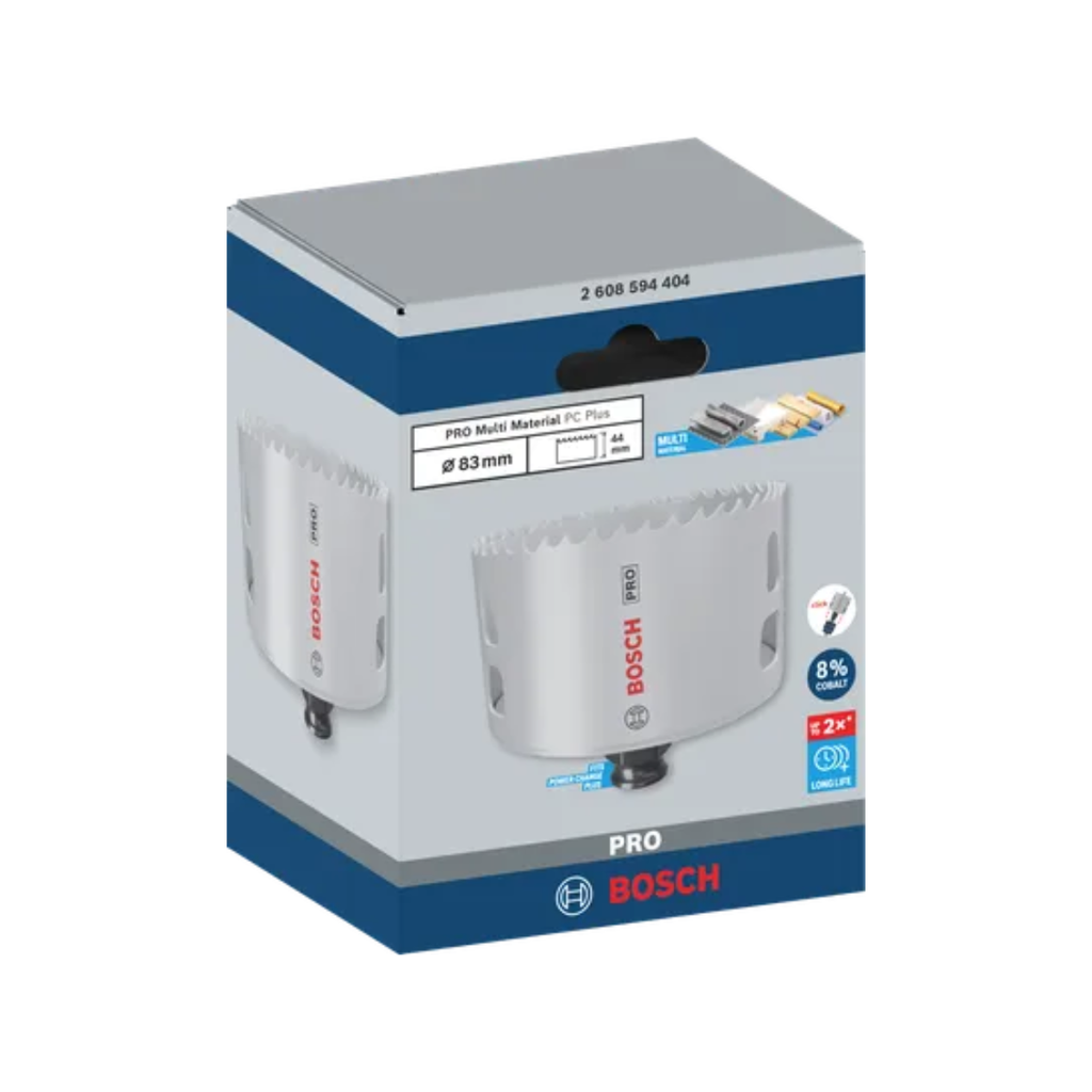 Bosch 2608594404 PRO Multi Material Power Change Plus Hole Saw 83mm