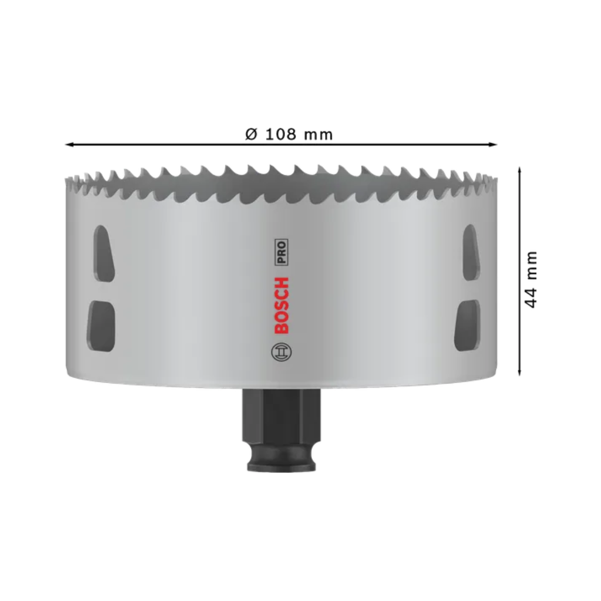 Bosch 2608594412 PRO Multi Material Power Change Plus Hole Saw 108mm