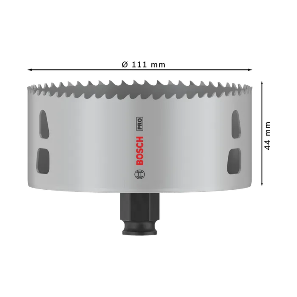 Bosch 2608594413 PRO Multi Material Power Change Plus Hole Saw 111mm