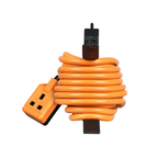 Masterplug 1 Socket 15m 13A Heavy Duty Extension Lead with Cable Tidy