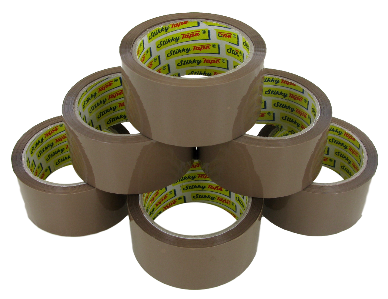 Stikky Tape Original Brown Packaging Tape 48mm x 66m - 46 Micron (Box of 36)