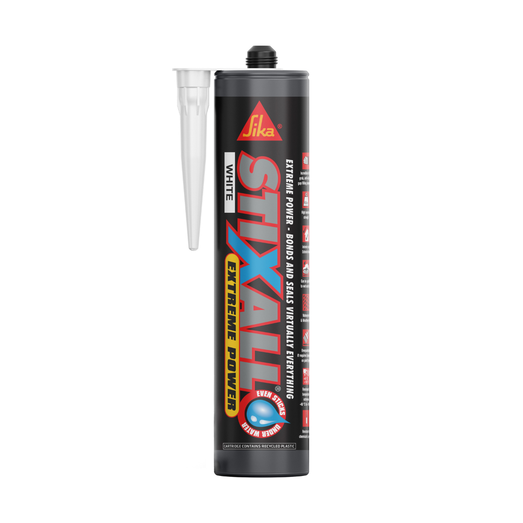Sika Stixall Extreme Power Adhesive/Sealant 290ml Cartridge (White) - Box of 12