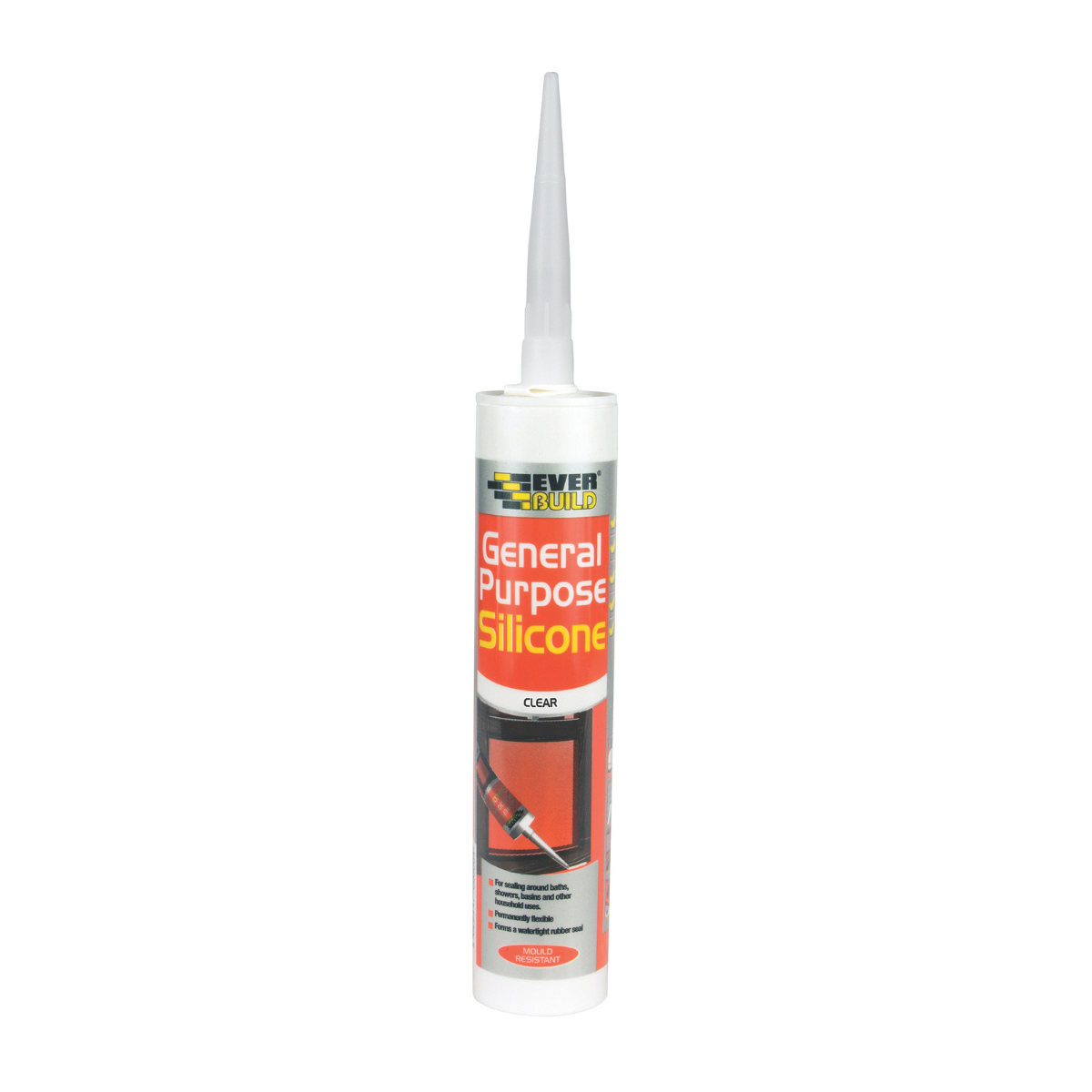 Sika General Purpose Silicone 280ml (Clear) - Box of 25