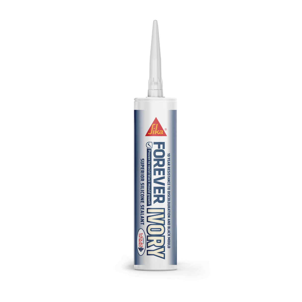 Sika Forever Hygienic Silicone Sealant 290ml (Ivory) - Box of 12
