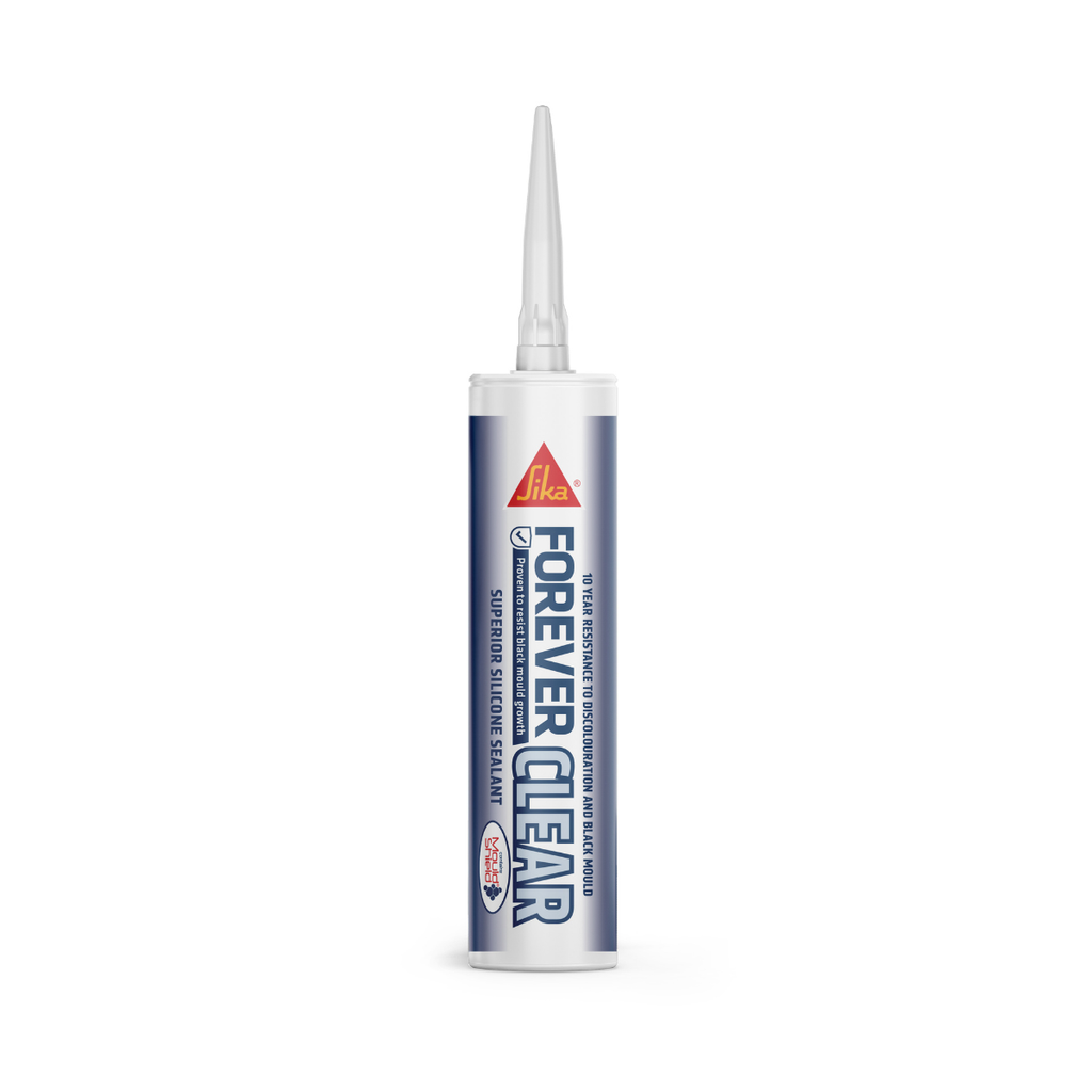 Sika Forever Hygienic Silicone Sealant 295ml (Clear) - Box of 12